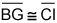 segment BG is congruent to segment CI