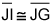 segment JI is congruent to segment JG