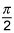 pi divided by 2