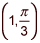 1 comma pi over 3